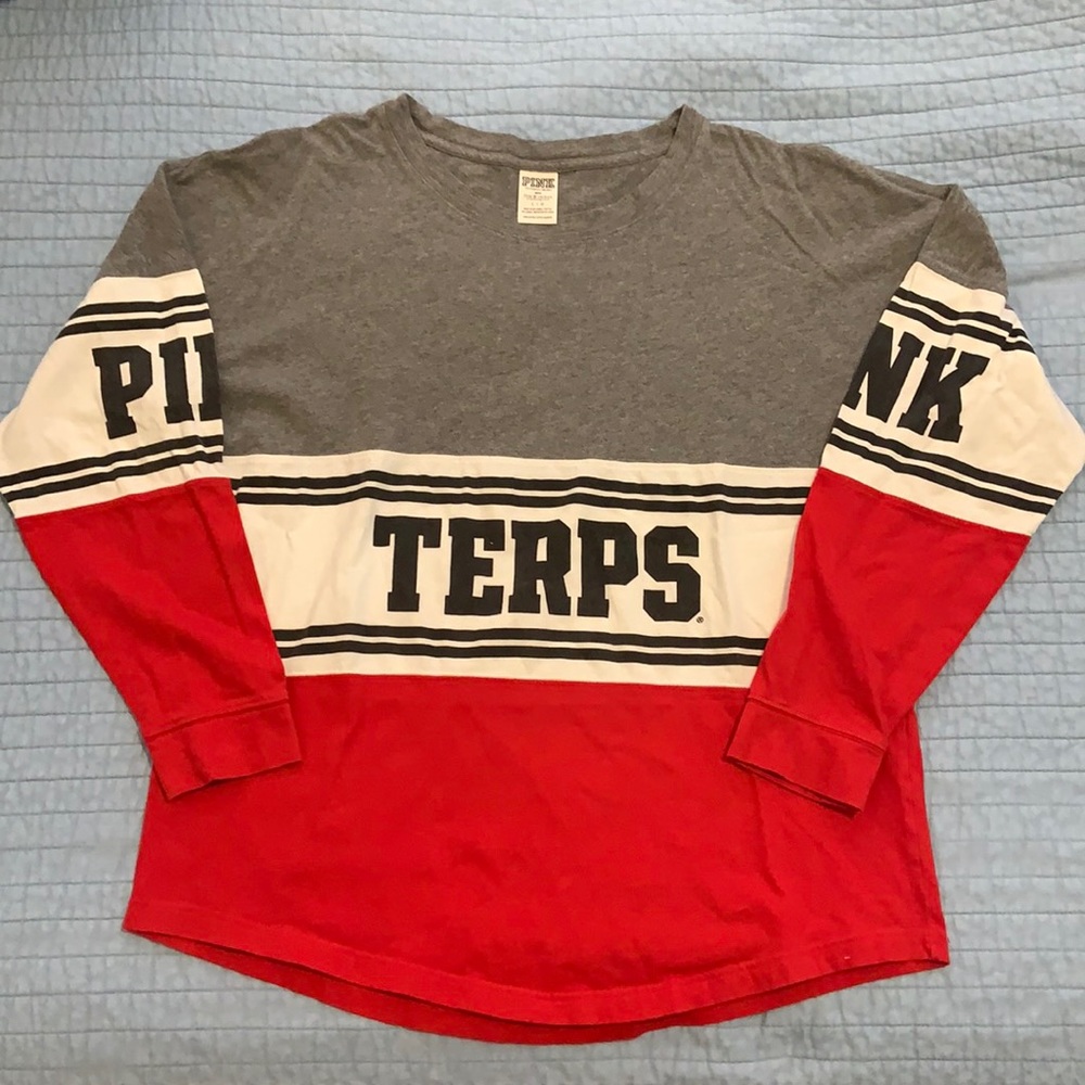 PINK Victoria Secret University of Maryland Terps Shirt